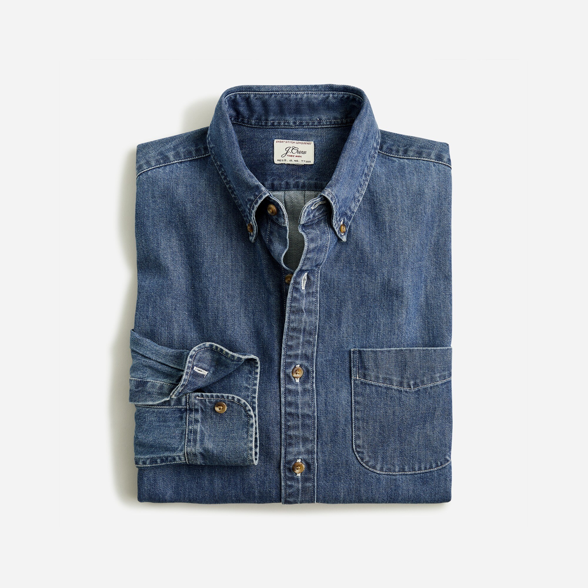 Midweight denim workshirt