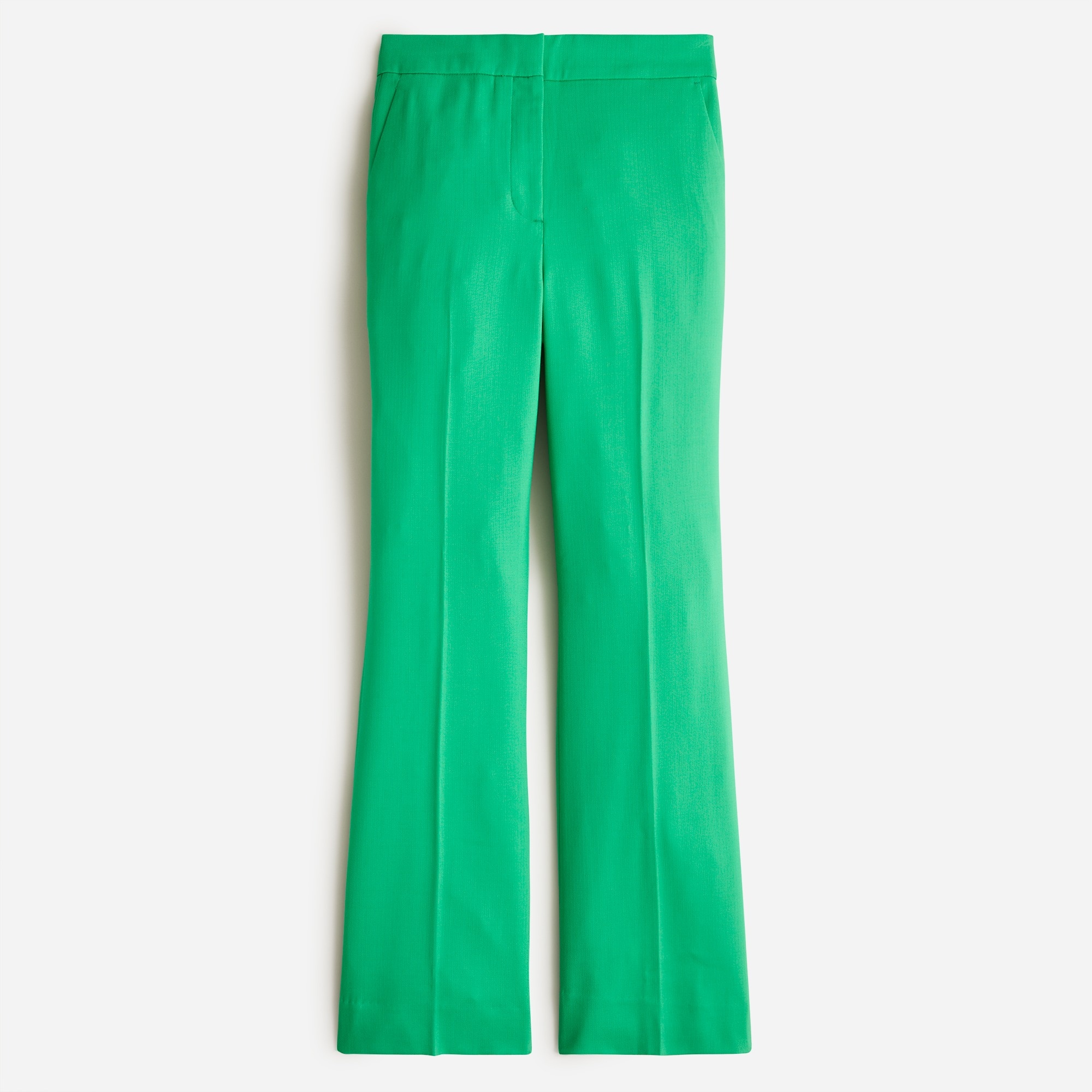 J.Crew: Willa Cropped Flare Pant In Italian City Wool Blend For Women