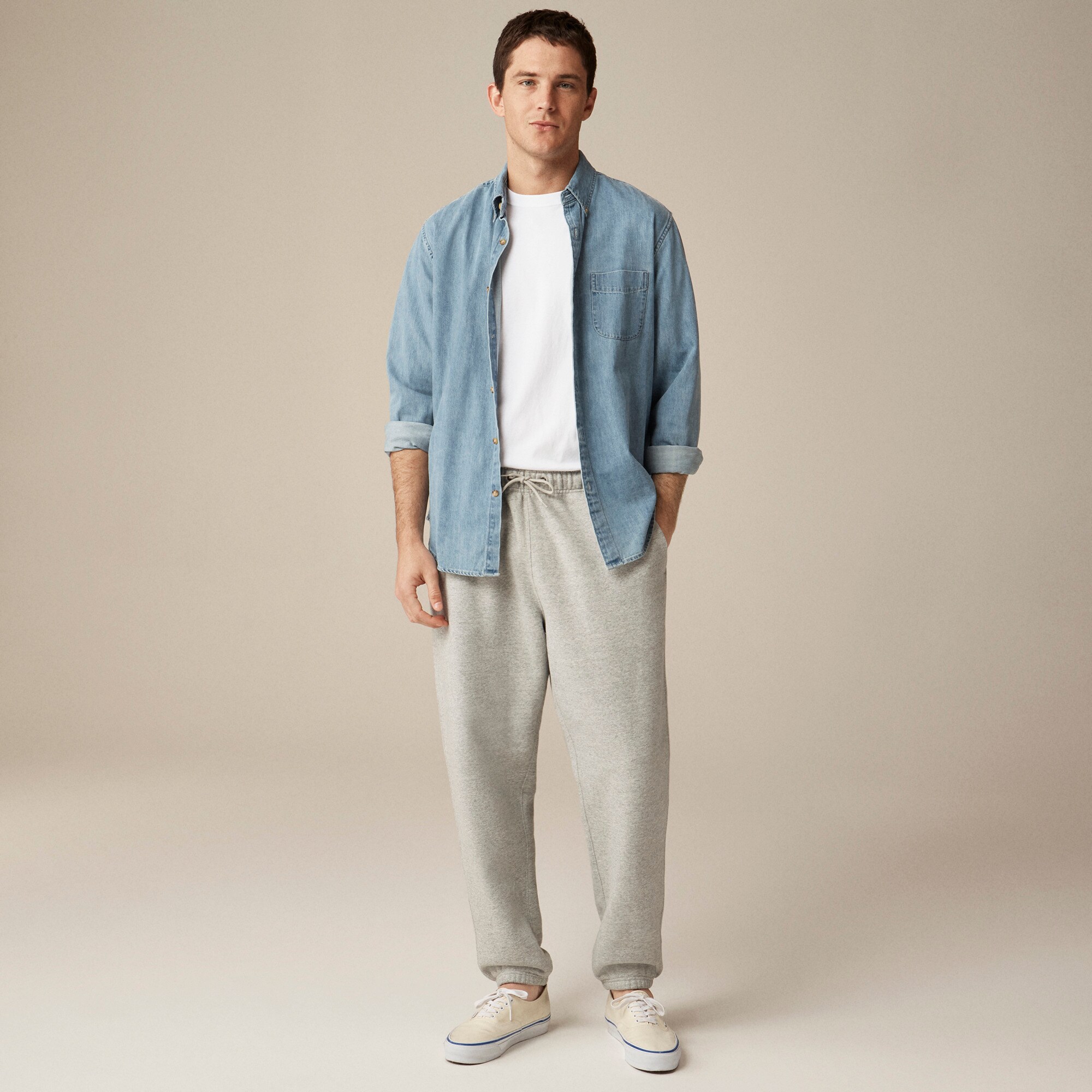 Midweight denim workshirt