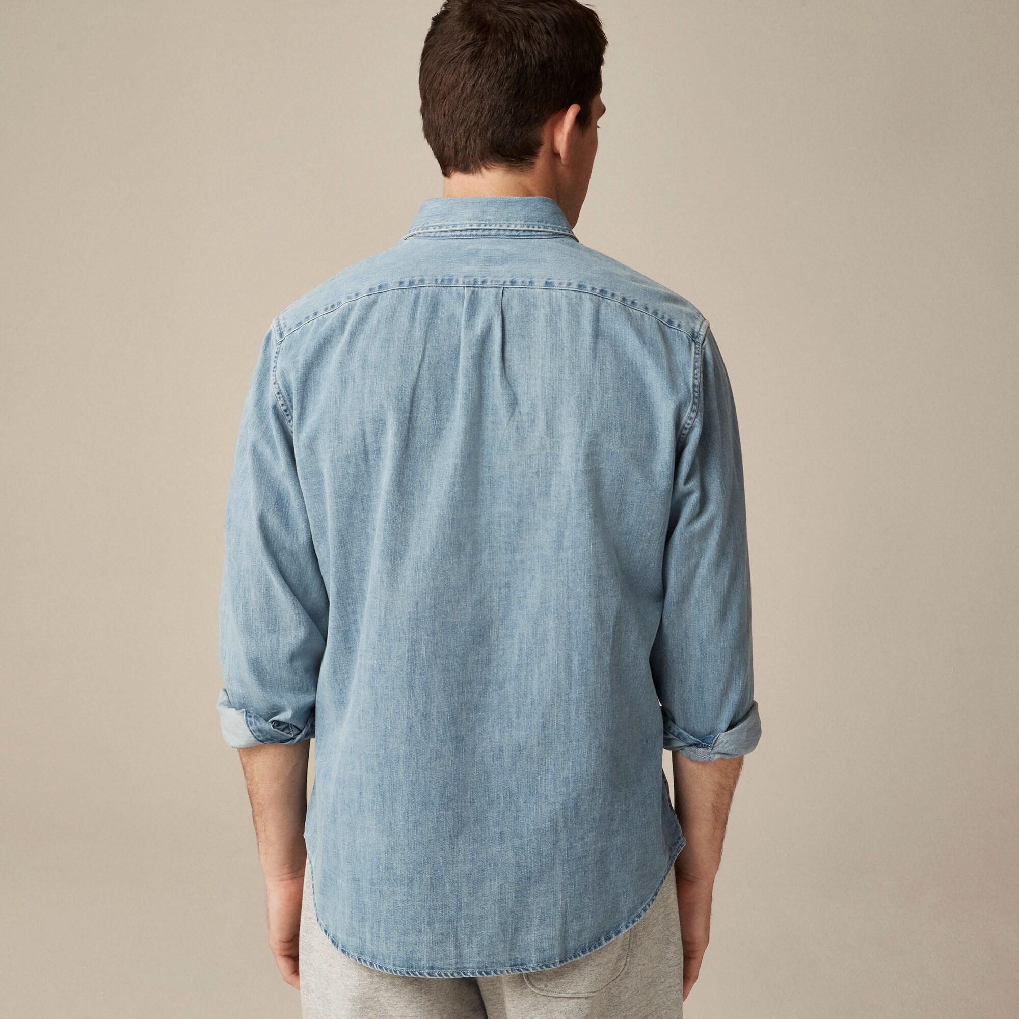 Midweight denim workshirt