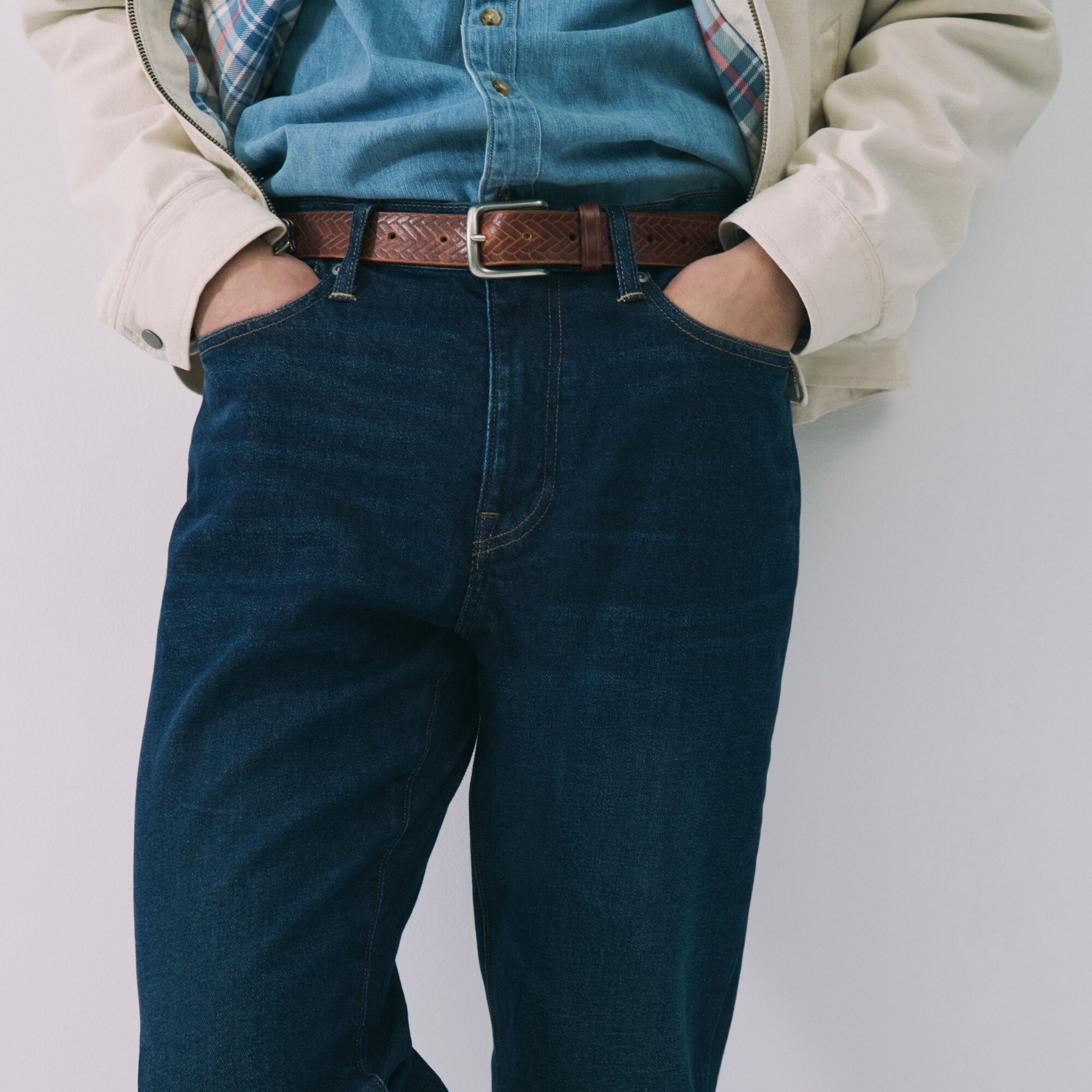 Midweight denim workshirt