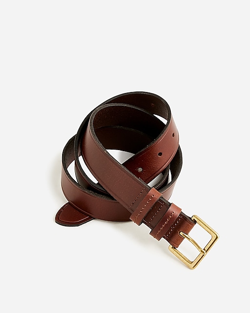 mens Italian pull-up leather belt