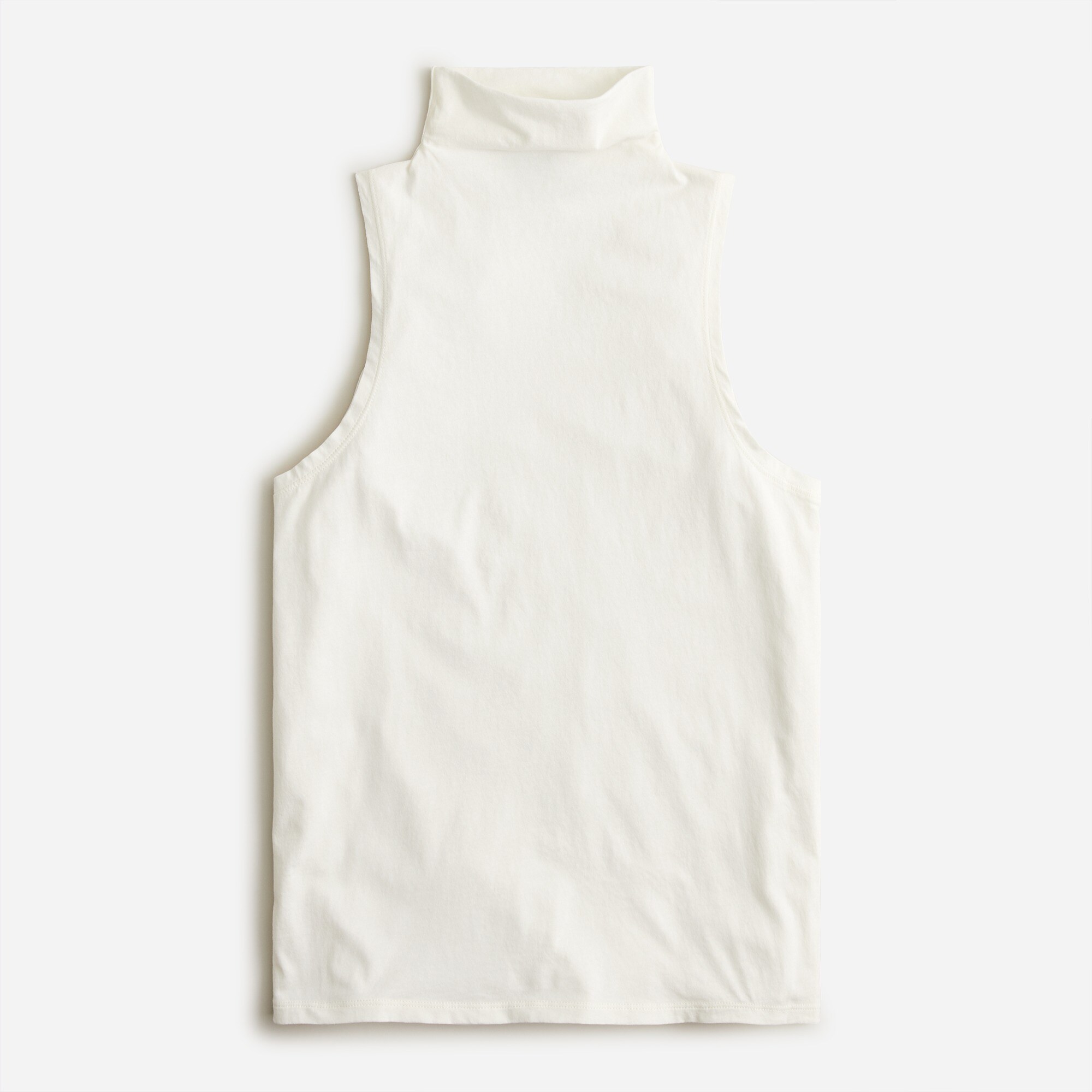 Tissue mockneck tank