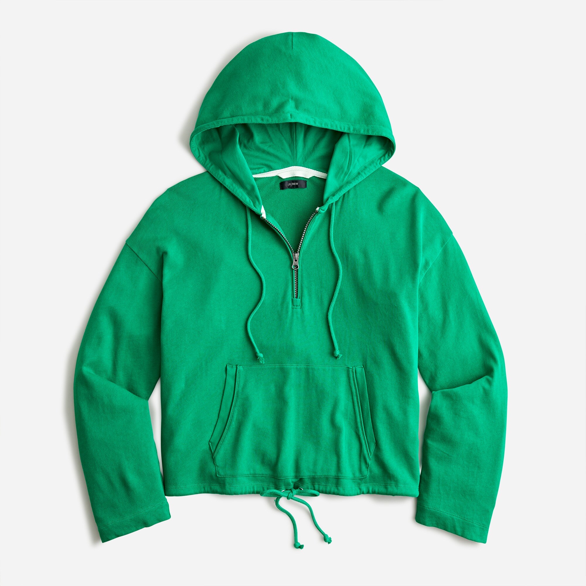 Magic Rinse™ cropped drawstring hoodie