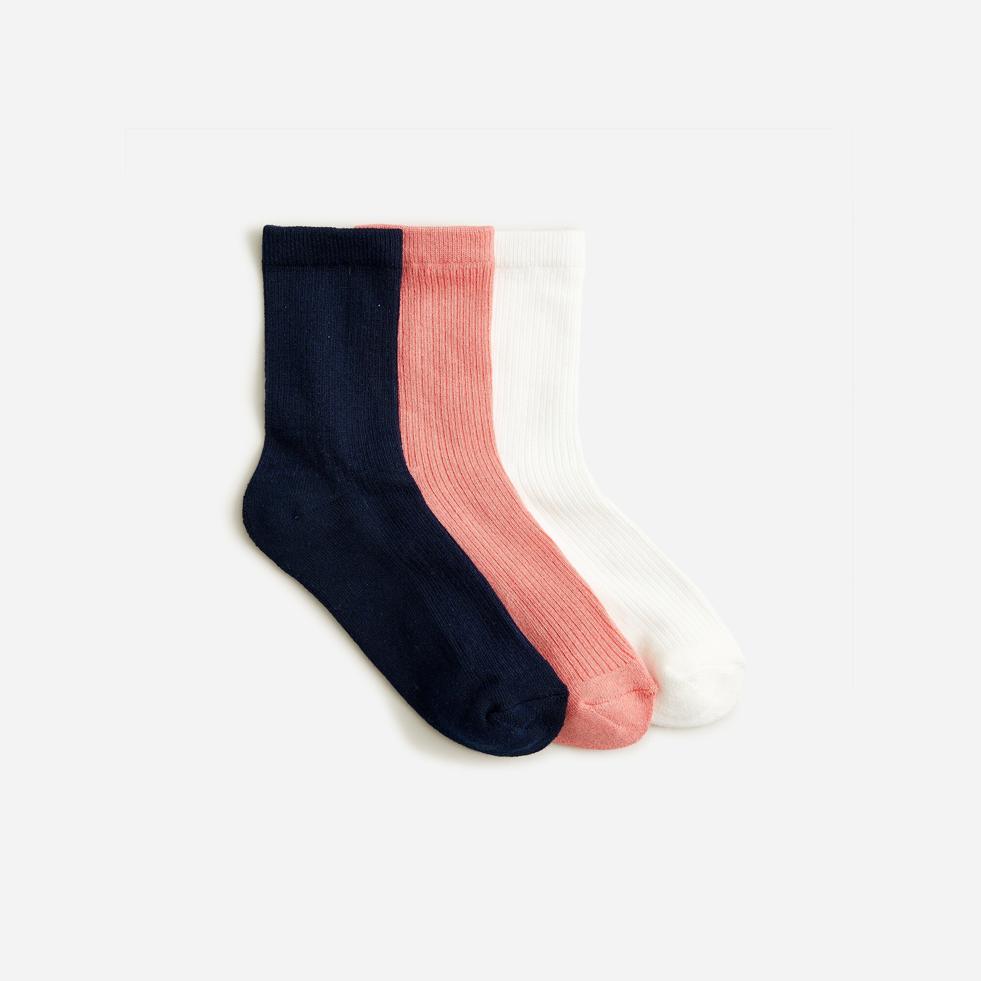 Bootie socks three-pack