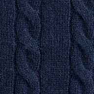 Limited-edition baby cashmere blanket NAVY