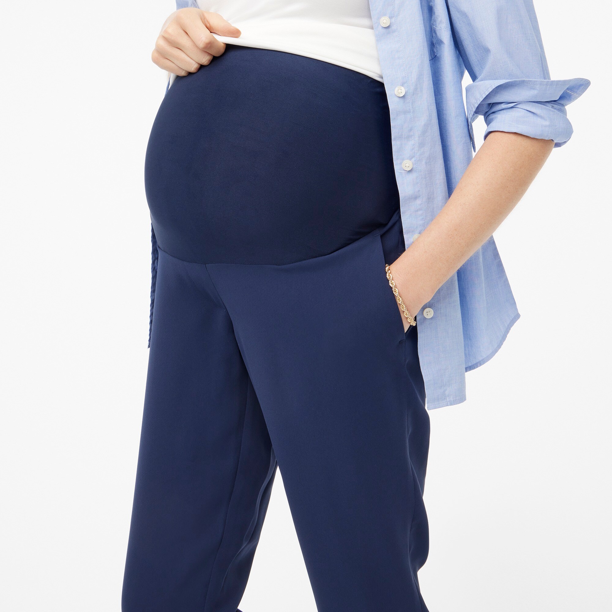 Women's Maternity Jamie Pant (Navy, Size 16) J.Crew Factory
