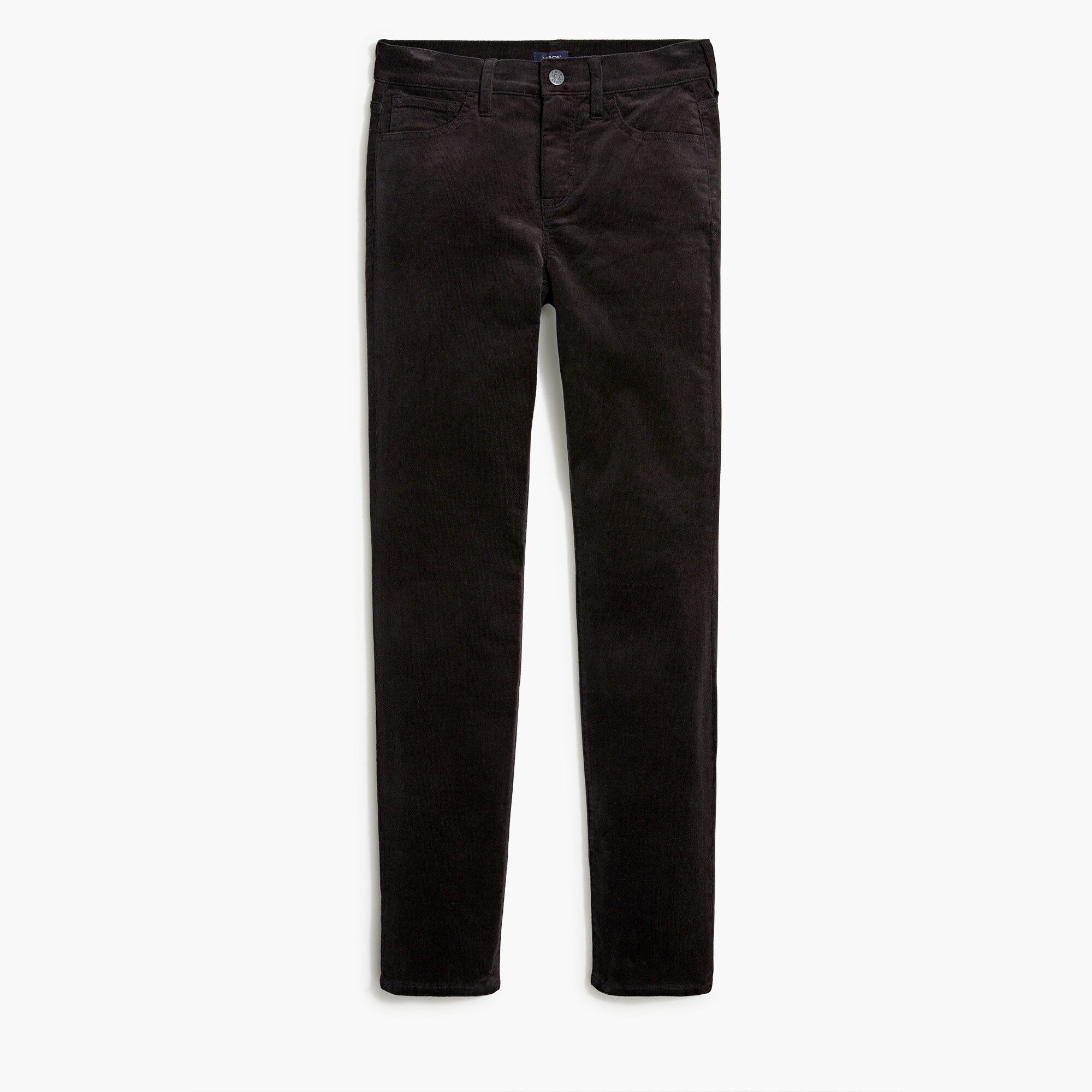 9" mid-rise skinny corduroy pant for women