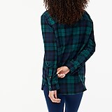 Flannel shirt-jacket
