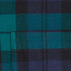 Plaid flannel shirt-jacket MULTI PLAID factory: plaid flannel shirt-jacket for women