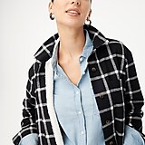 Sherpa-lined shirt-jacket