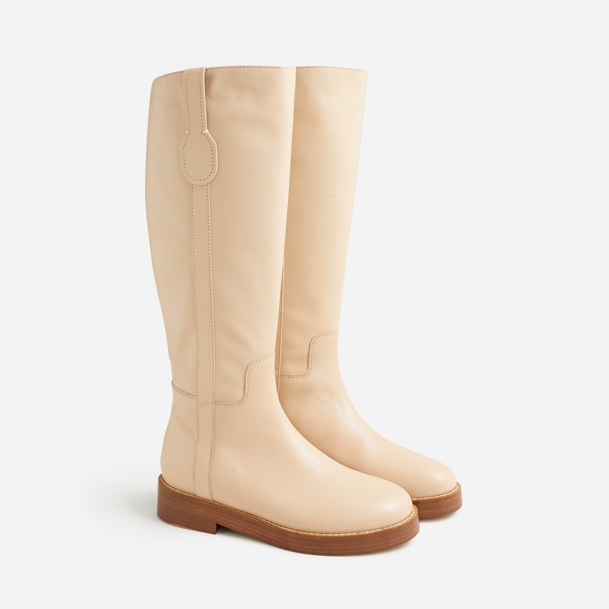 J.Crew: Berkeley Riding Boots In Leather For Women