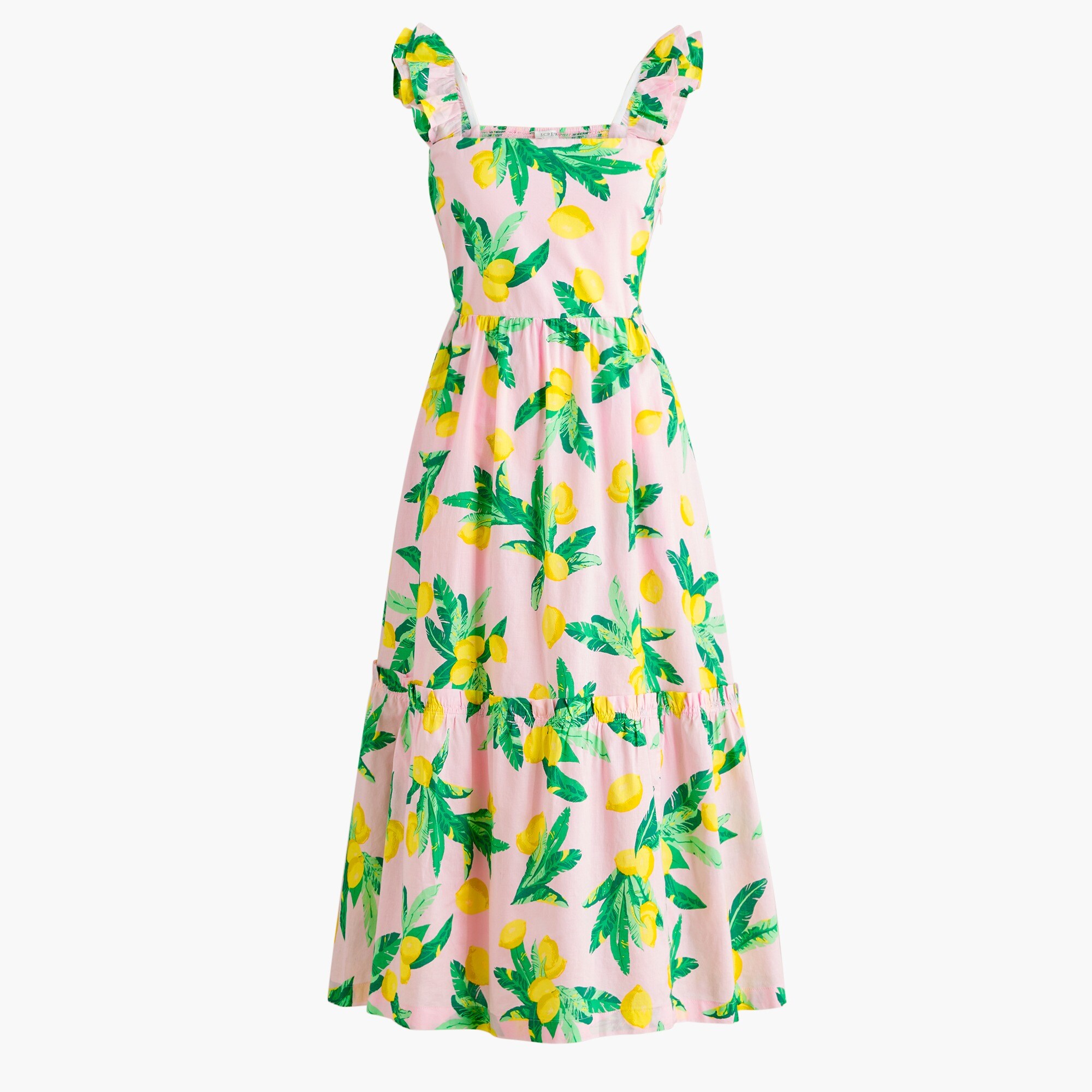Factory Squareneck Midi Dress For Women