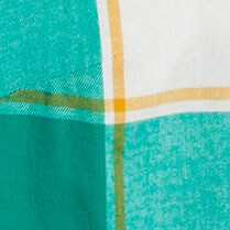 Flannel shirt IVORY VIBRANT JADE factory: flannel shirt for women