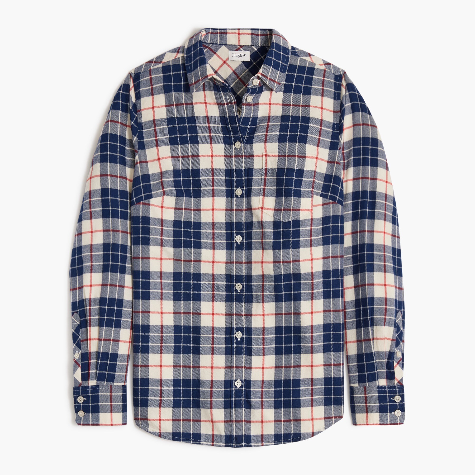  Plaid flannel shirt