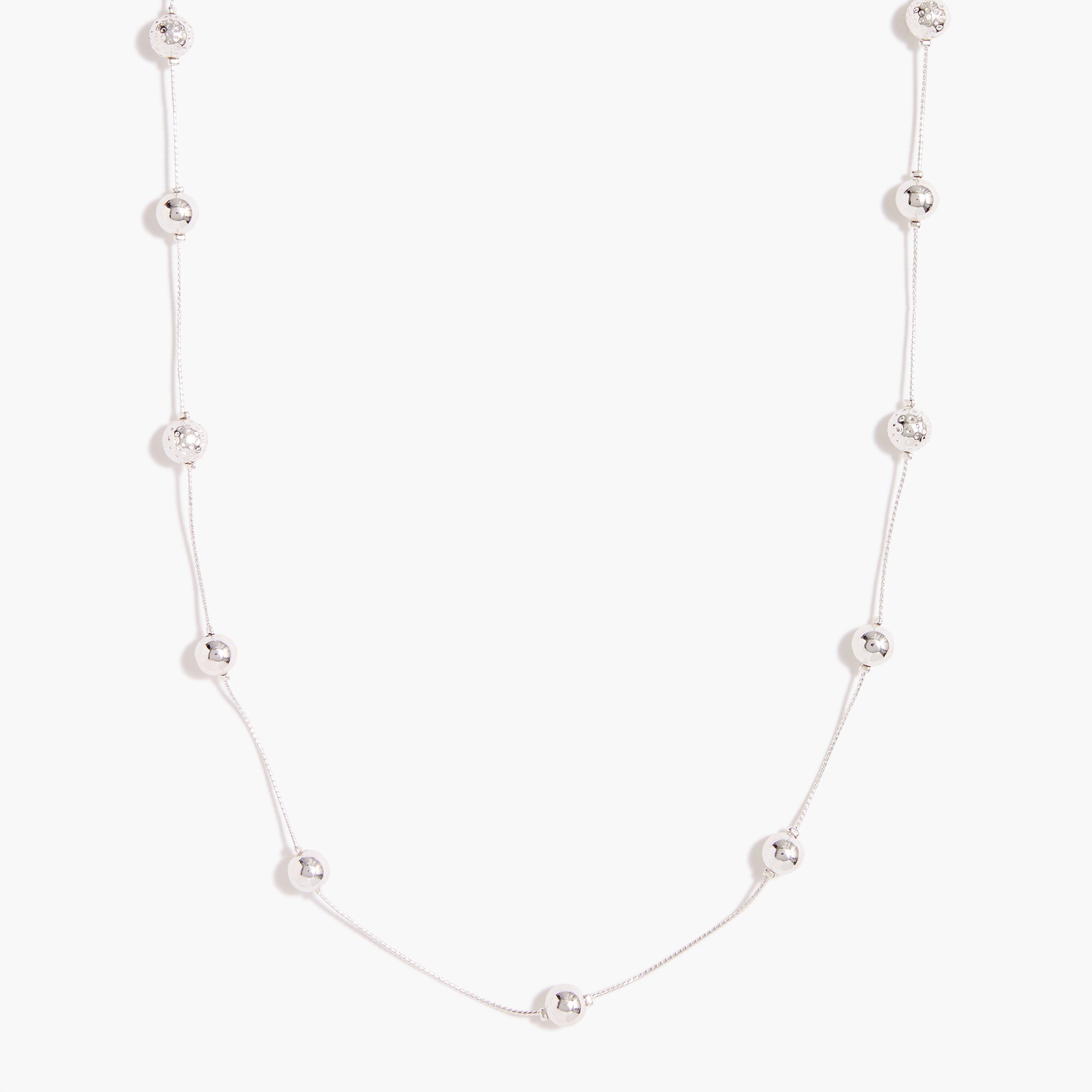 Illusion long necklace