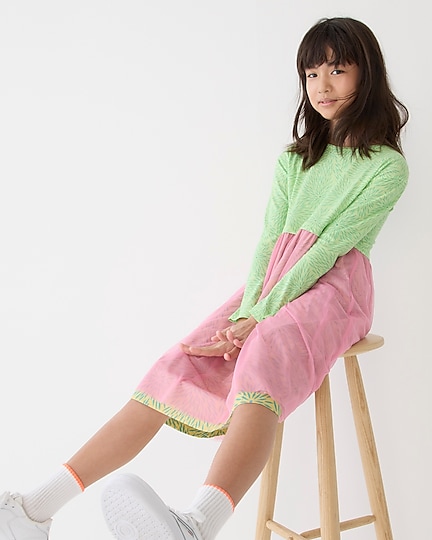 j.crew: limited-edition julia chiang x j.crew kids&apos; knit dress for girls