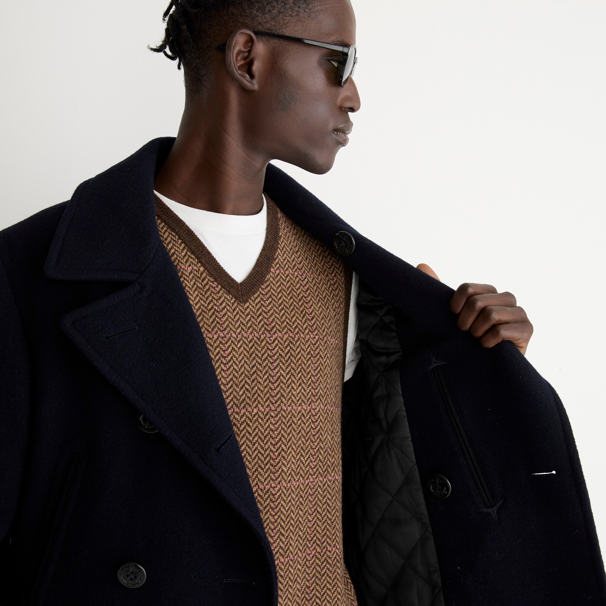 Dock peacoat with PrimaLoft&reg;