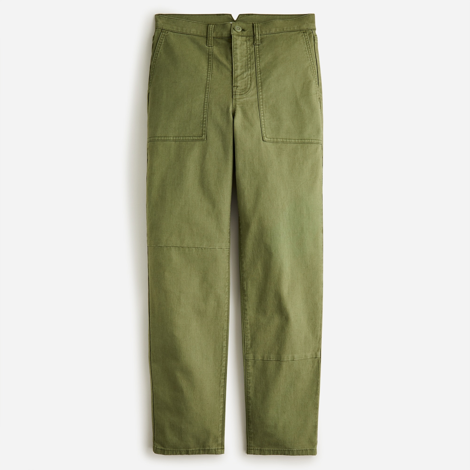 J.Crew: Garment-dyed Cargo Pant In Chino Twill For Women