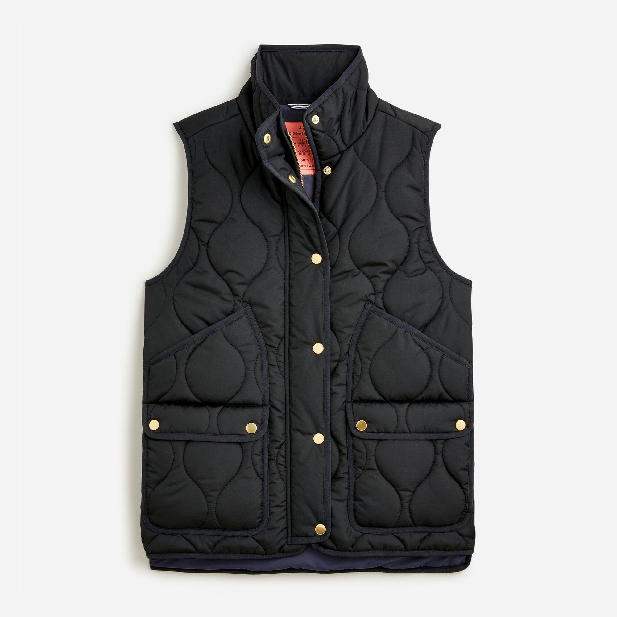 New quilted excursion vest