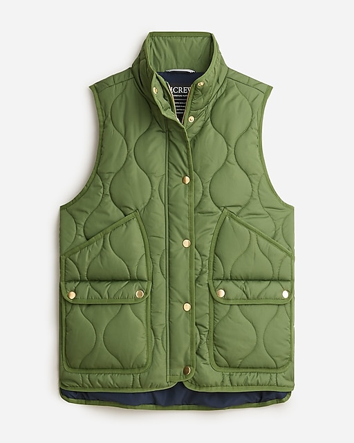  New quilted excursion vest