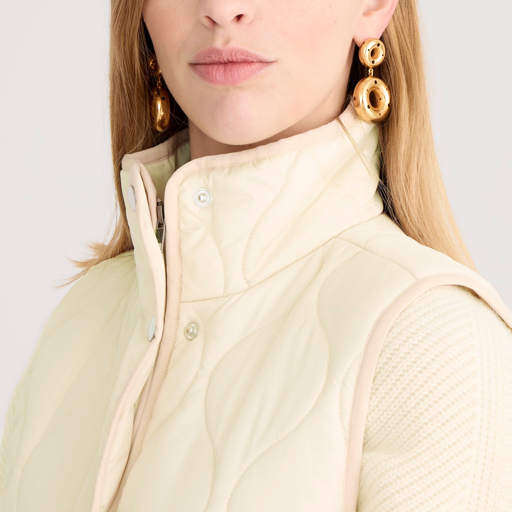New quilted excursion vest