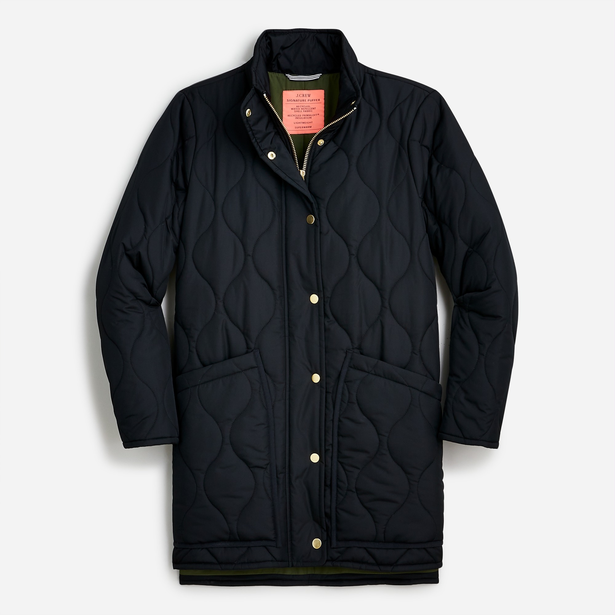 Petite new quilted cocoon puffer coat