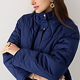New quilted cocoon puffer coat