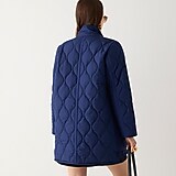 New quilted cocoon puffer coat