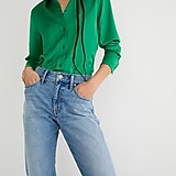 Tall mid-rise '90s classic straight jean in Hiker wash