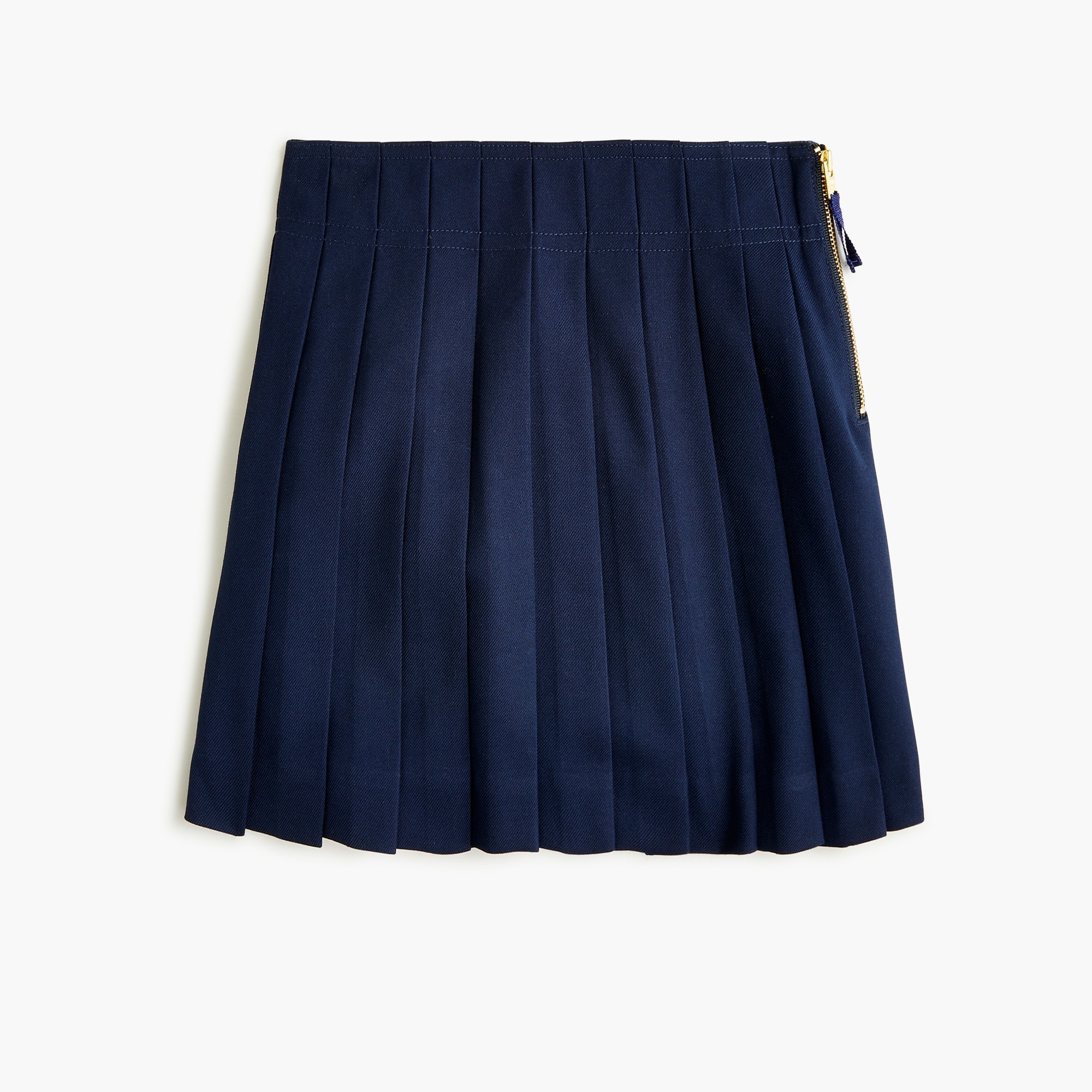 girls Girls&apos; pleated skirt in twill