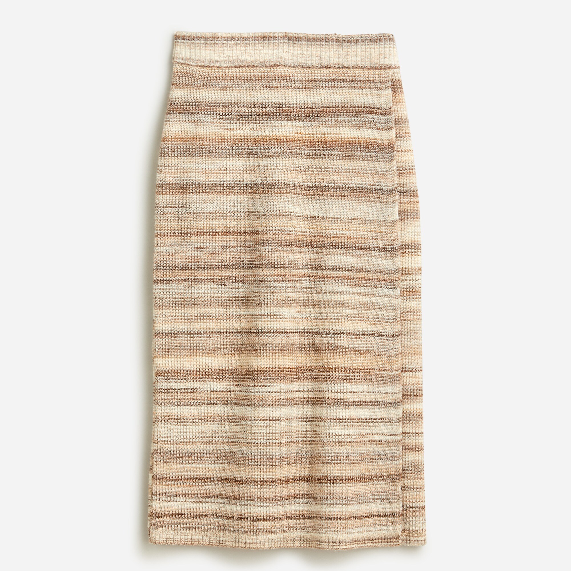 J.Crew Space dyed Wrap Sweater skirt For Women