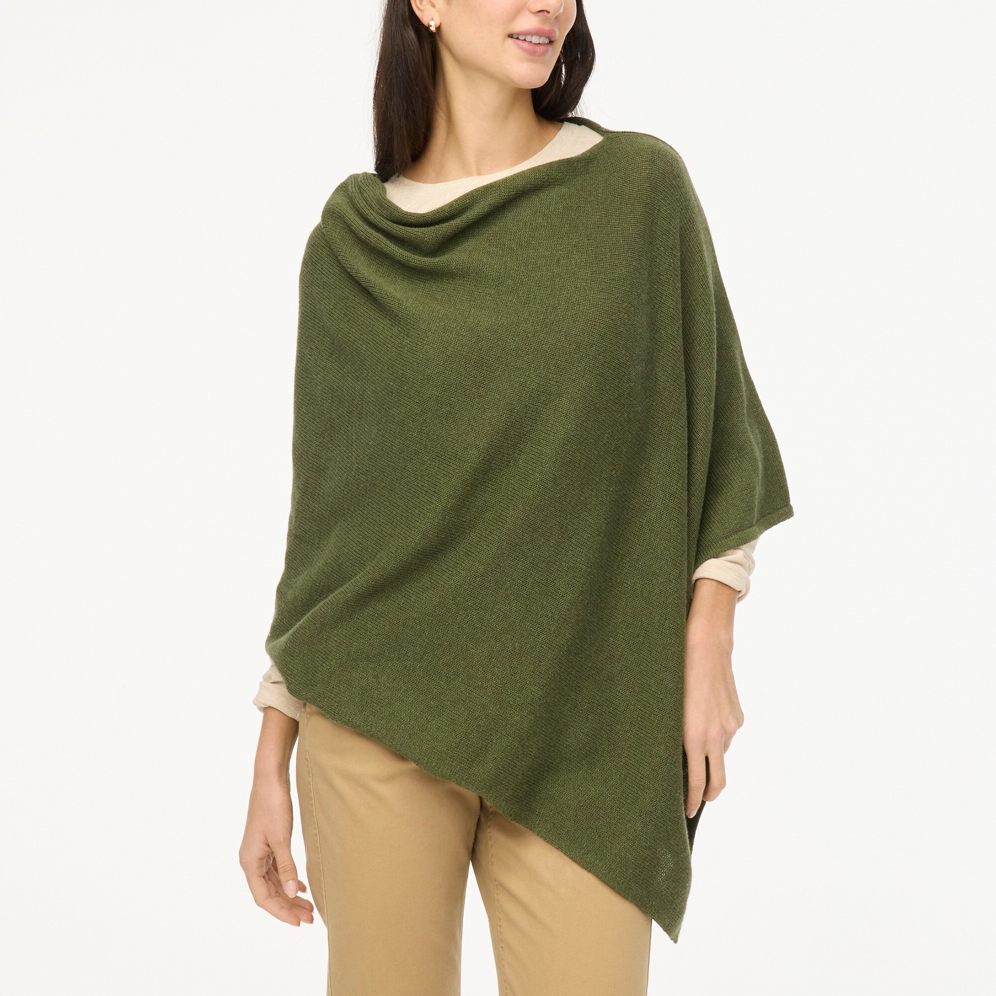 J crew poncho sweater discount