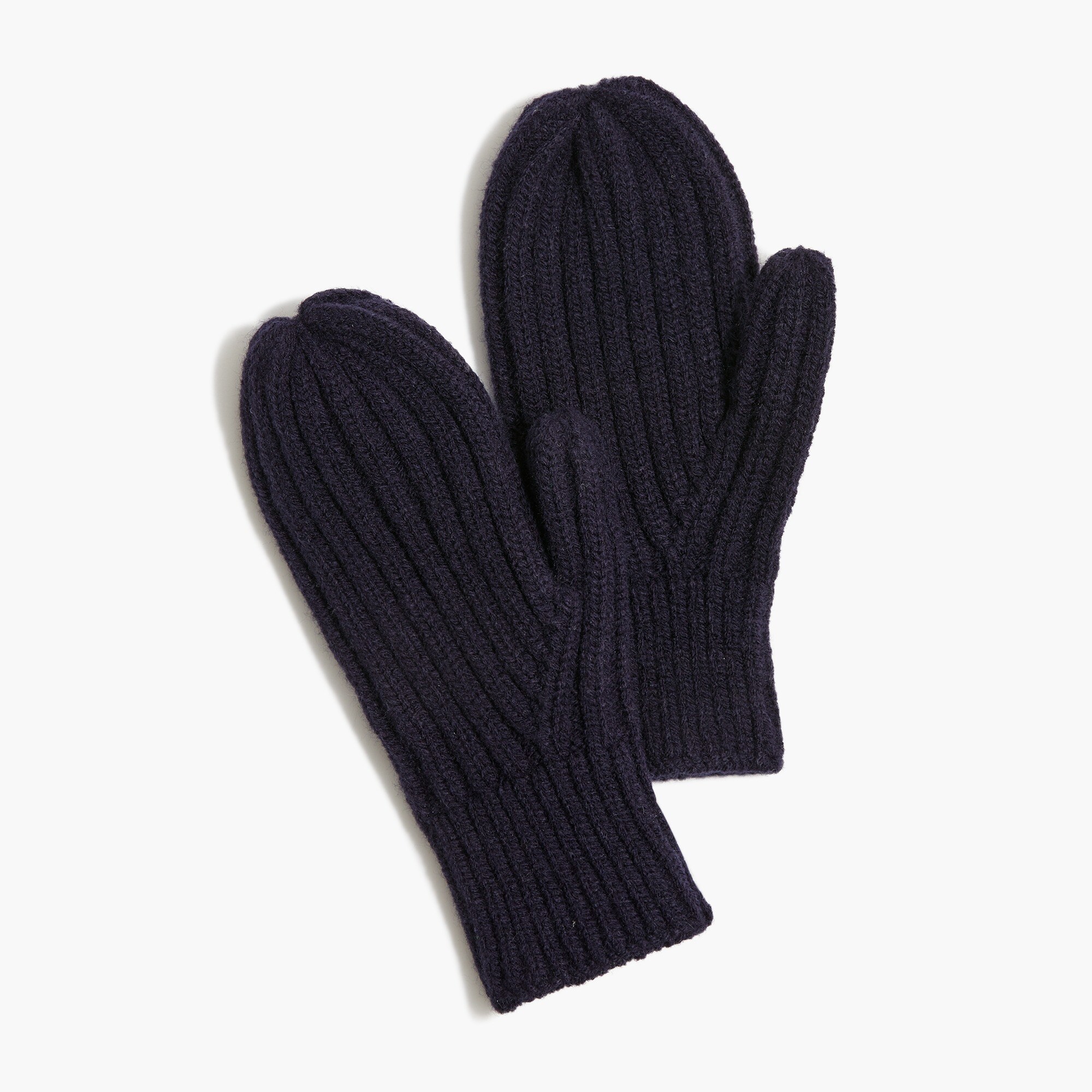 Kids' ribbed mittens