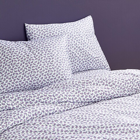 homes Limited-edition full/queen duvet set in printed cotton