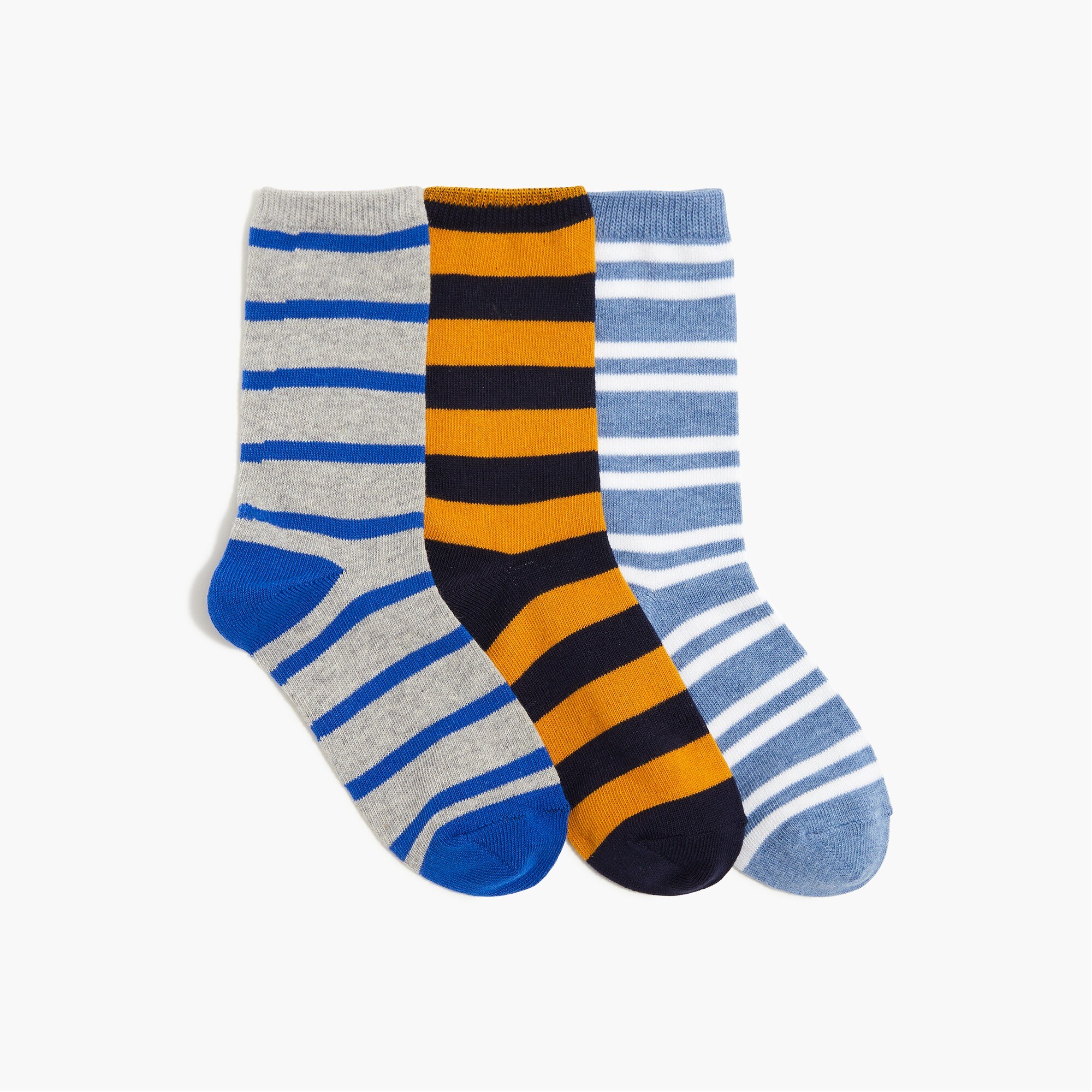 Boys' striped trouser socks pack