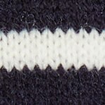 NAVY IVORY STRIPE