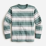 Boys' long-sleeve striped T-shirt in vintage jersey