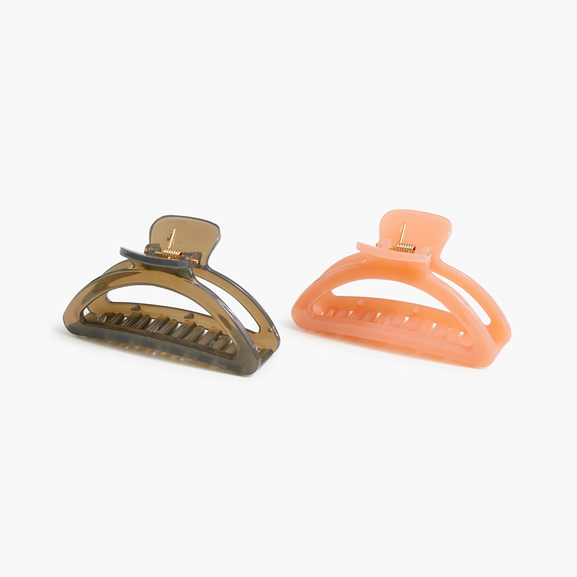 Claw hair clips set