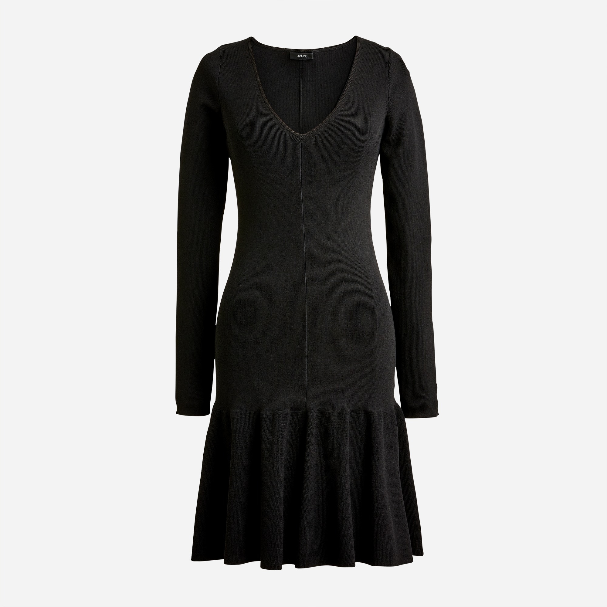 Ruffle hem Sweater dress For Women J.Crew