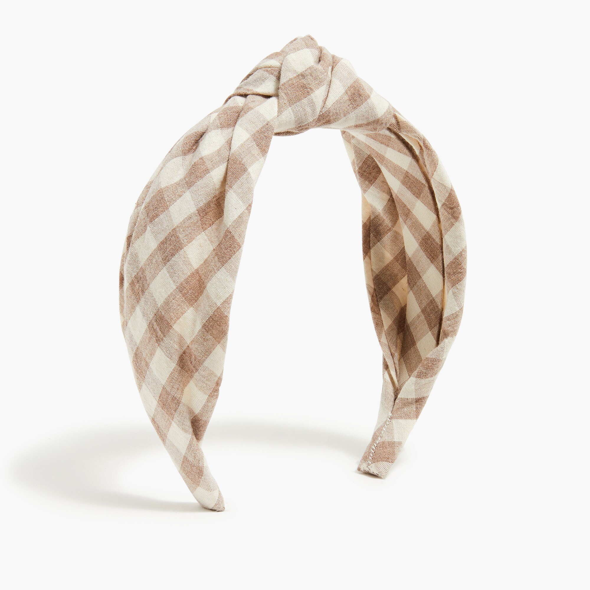 Flannel knot headband