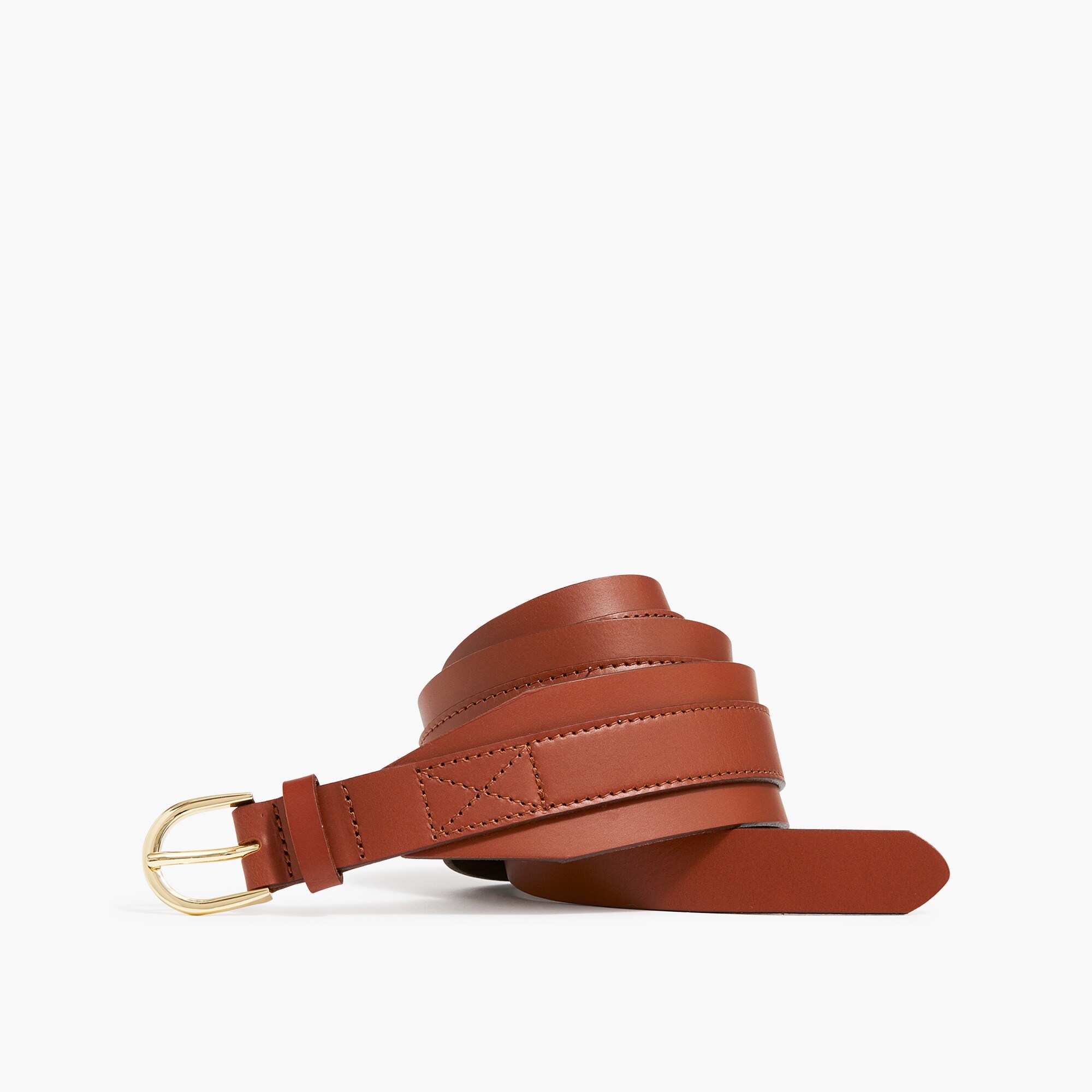Leather waist belt