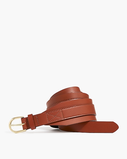  Leather waist belt