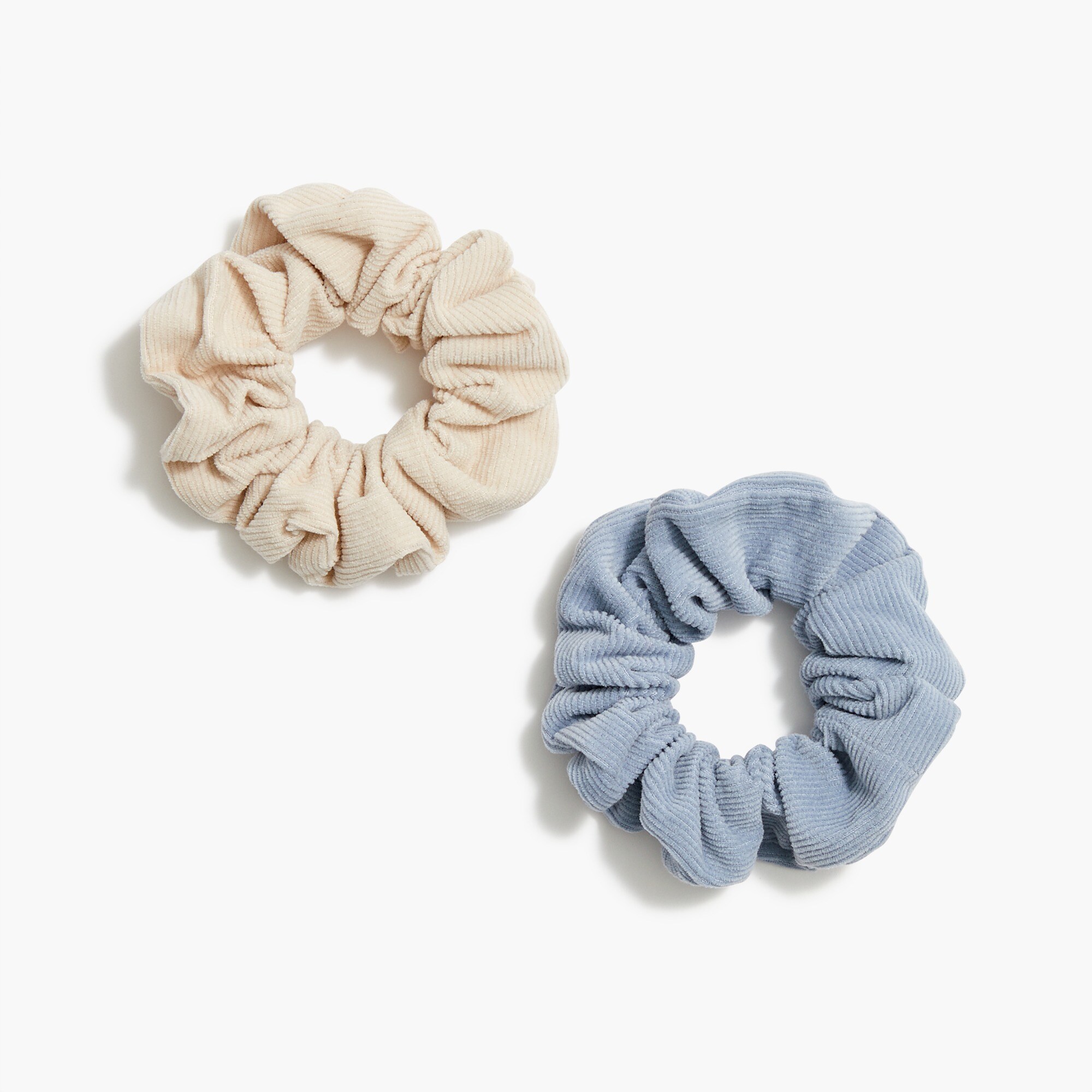 Factory: Corduroy Scrunchies Set-of-two For Women