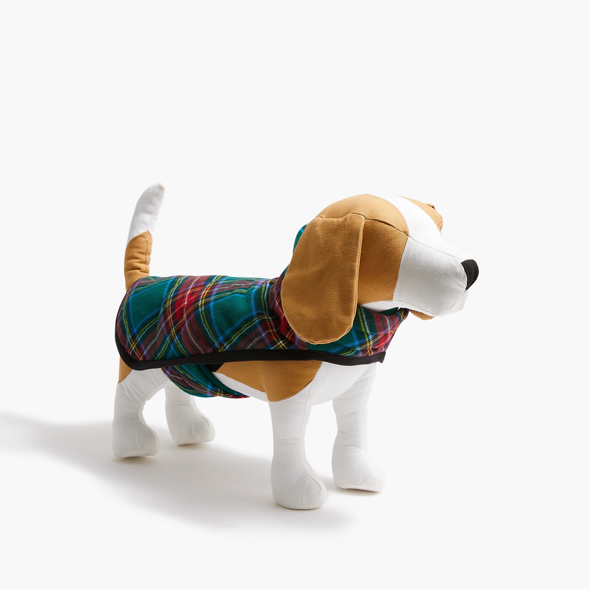 Crewmutts flannel plaid vest for dogs