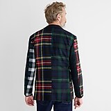 Ludlow Classic-fit cocktail jacket in mixed tartan English wool