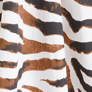 Keyhole mini dress in zebra stripe WHITE j.crew: keyhole mini dress in zebra stripe for women