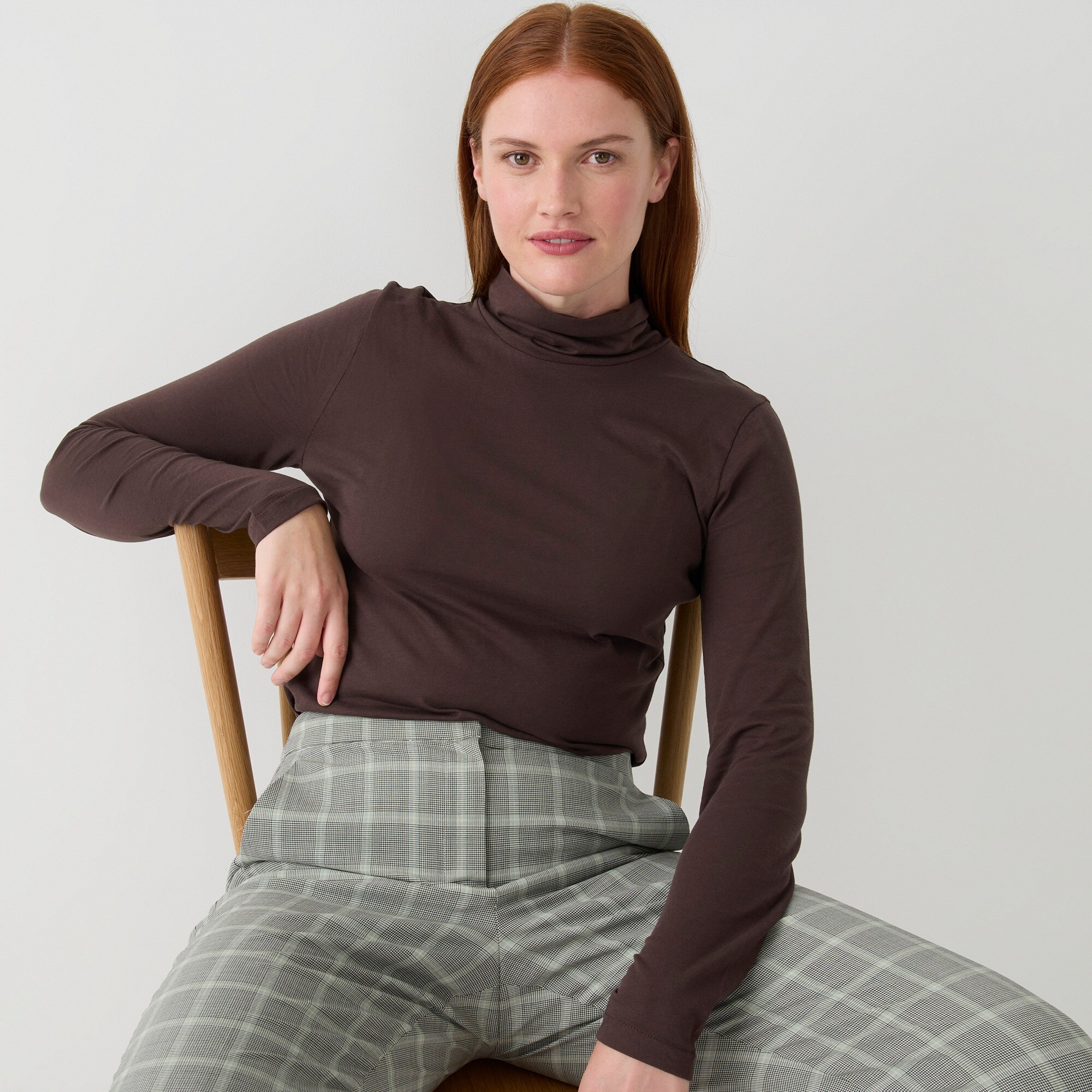 Tissue turtleneck