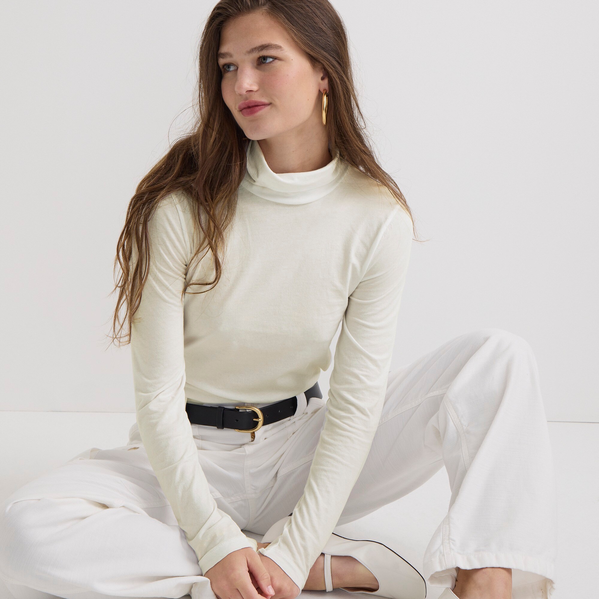  Tissue turtleneck
