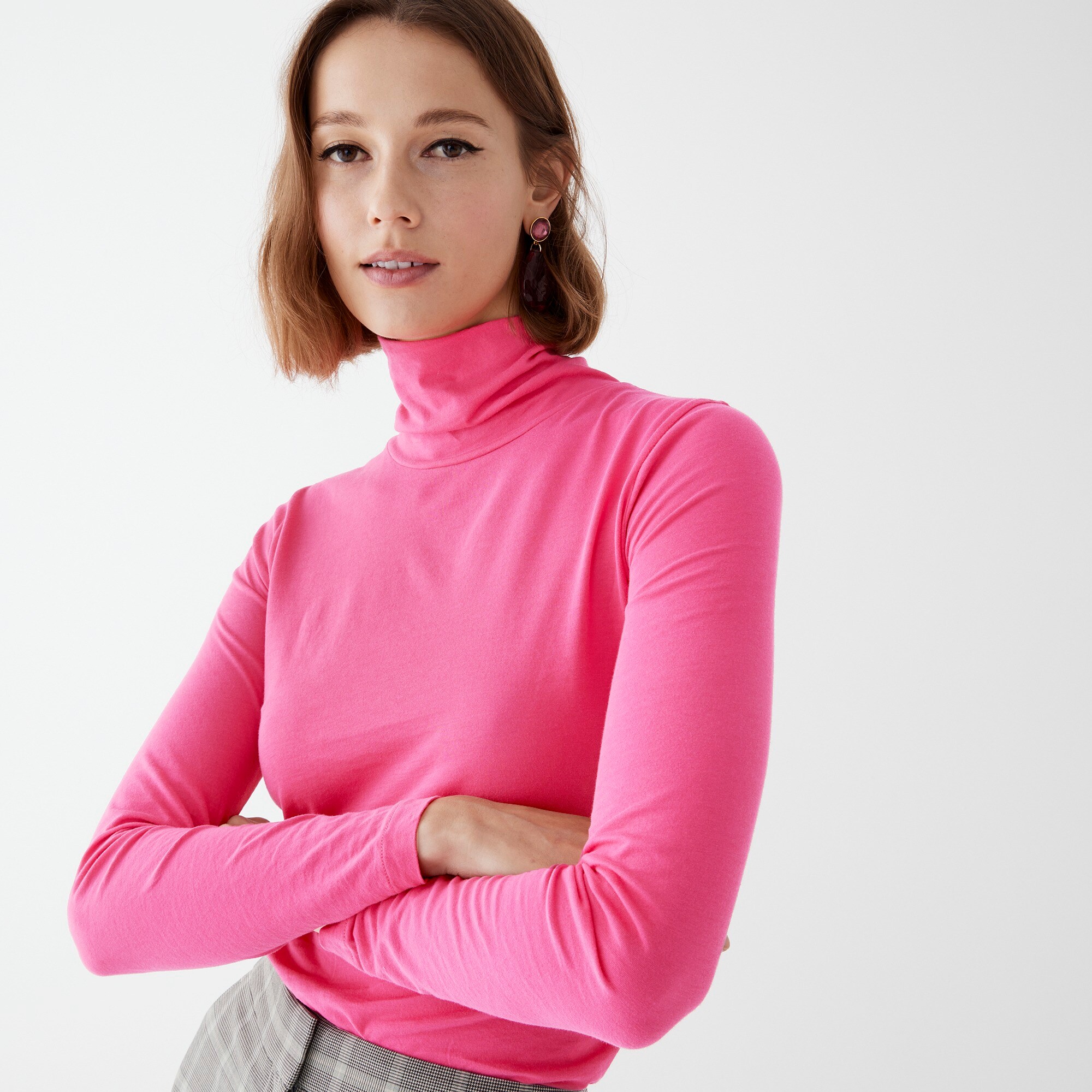  Tissue turtleneck